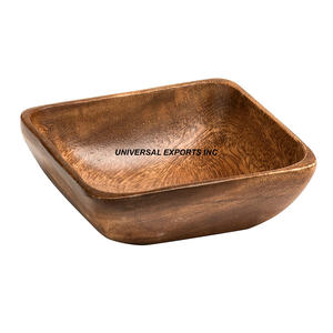 Wooden <b>Chocolate</b> Bowl Latest Arrival handmade Sweet Bowl tabletop Kitchen Ware <b>Fancy</b> Wooden Salad Bowl - Product Image 1