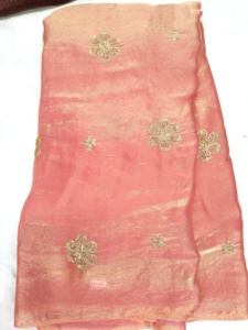ผ้าไหมงานแฟนซี Saree ชุดเดรสวัสดุผ้า lehenga - Product Image 3