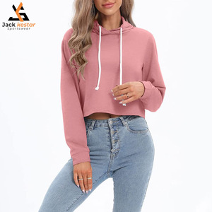 Ensemble de survêtement pour femme avec sweat-shirt court et short personnalisé avec logo en gros, sweat-shirt court en coton pour femme, jogging, ensembles de sweat-shirt court pour femme - Product Image 1
