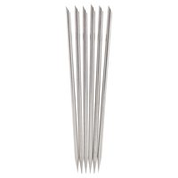 Pousse-cuticules et grattoir en acier inoxydable de qualité chirurgicale, sans rouille, double extrémité, double usage, durable, outils de manucure professionnels pour ongles
