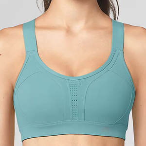 Sujetador Deportivo de Alta Calidad y Soporte para Mujer, Spandex/Poliéster, Ropa Deportiva para Gimnasio, Precio al por Mayor, MOQ Bajo - Product Image 1