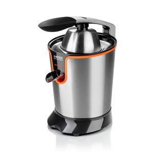 Spremiagrumi elettrico Haeger da 600 W con braccio in acciaio inossidabile (CJ-600.007A) - Product Image 1