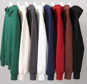 Sudadera con Capucha para Hombre, Estilo Casual, Tallas Grandes, 100% Algodón, Forro Polar, Transpirable, Ropa de Invierno, Alta Calidad, Diseño Sólido - Product Image 3