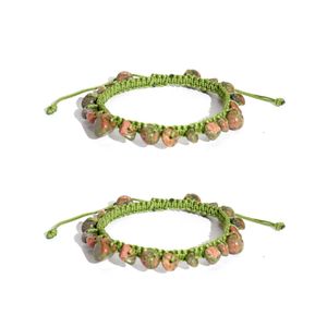 Nays Handmade Green Querces Autumn <b>Bracelet</b> Elegant Minimalist Jewelry for Women Fall Fashion GiftAccessory <b>Bracelet</b> Trendy Look - Product Image 1