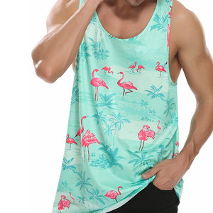 <b>Cheap</b> Price Men Tank Top Breathable Tank Top <b>Light</b> Weight Tank Top for Adults with Customized logo Printed Oem Services - Product Image 5