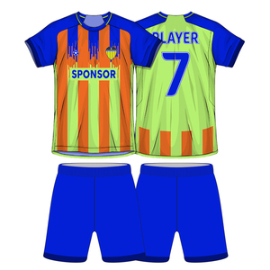 Camiseta de fútbol transpirable de secado rápido de último diseño, ropa de fútbol, camiseta de club personalizada, conjuntos de chándal de fútbol de manga corta - Product Image 3