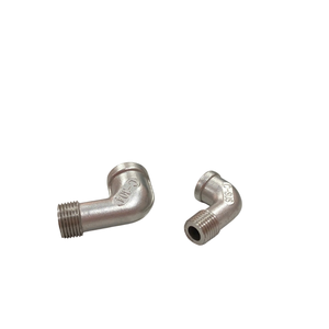 Perfection de haut niveau personnalisée 1 \ "90 filetage coude de rue en acier inoxydable lisse pour plomberie Variety Industries Logo Viet Nam - Product Image 3