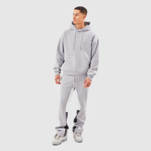 2024 último modelo personalizado OEM Flared Fleece Jogger pantalones de chándal para hombres de alta calidad cintura elástica cordón Casual otoño - Product Image 1