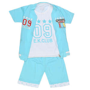 Costume 3 pièces pour garçons - Bleu - Product Image 1