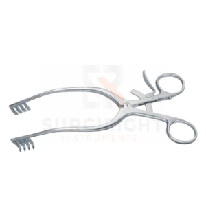 Weitlaner เครื่องดึงรั้งรั้งรั้งรั้งรั้งแบบทื่อสำหรับผ่าตัดทำจากสเตนเลสสตีลจากเยอรมันโดยอุปกรณ์ผ่าตัด - Product Image 6