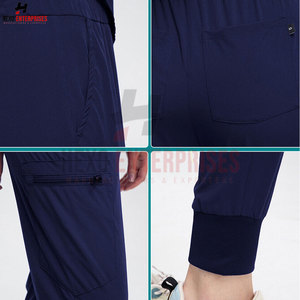 Médecin Scrub Uniforme Ensembles À Manches Courtes Haute Qualité Scrub Suit Personnalisé Femmes 100% Polyester - Product Image 6