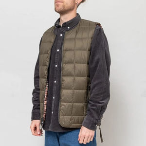 Wholesale High Quality Custom <b>Utility</b> Work Sleeveless Jacket <b>Vest</b> Winter Reversible Fleece <b>Vest</b> for <b>Men</b> - Product Image 2