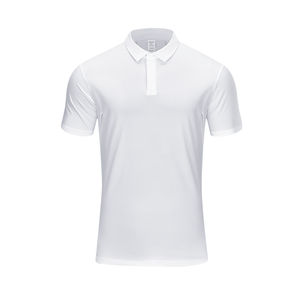 Polos de punto casuales de alta calidad para hombre, con logo personalizable, corte ajustado, ropa de golf. - Product Image 2
