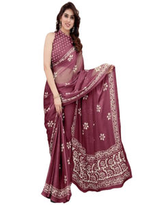 ELITE BRIDAL - Ropa de Fiesta de Boda India y Pakistaní, Saris de Georgette Ligeros y Elegantes para Verano/Invierno, Samuthrika/Vasthra Kalas - Product Image 1