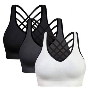 Respirant femmes soutien-gorge de sport nouveau Design femmes soutien-gorge de sport séchage rapide femmes Fitness porter soutien-gorge de sport - Product Image 6