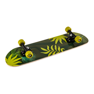 Patineta Deportiva Portátil de 28 Pulgadas, Tabla Plana de Madera de Arce, Doble Kick, para Exteriores, 8 Capas - Product Image 1