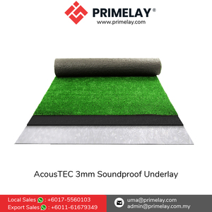 Azulejo de cerámica de 3mm de calidad superior AcousTEC superventas, solución acústica, accesorios de suelo de goma insonorizados modernos - Product Image 3