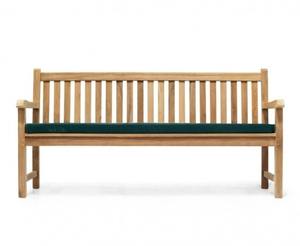 Banc de jardin en teck 4 places, 1,8 m, design moderne et minimaliste pour patio, jardin, hôtel et restaurant - Product Image 3