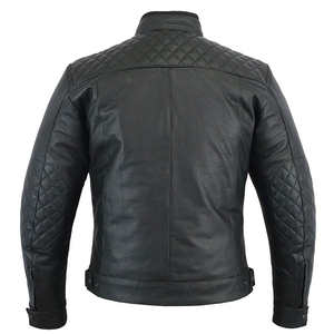 Chaqueta de Motociclista de Cuero para Hombre, Chaqueta de Motociclista de Alto Rendimiento con Protección, Servicio OEM, para Adultos, Todas las Temporadas - Product Image 2