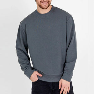 Sudaderas Personalizadas de Alta Calidad, Suaves, 100% Algodón, Felpa, Hombros Caídos, Cuello Redondo, Talla Grande, 400 g/m², Acanaladas, para Hombre - Product Image 4