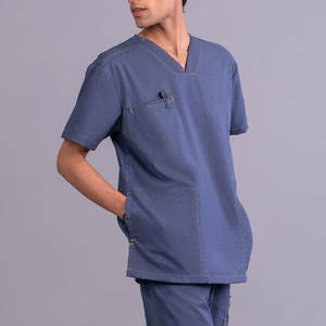 Anti-rides meilleur porter chic gommage médical uniforme médecin professionnel à la recherche de haute qualité hôpital gommage uniforme - Product Image 3