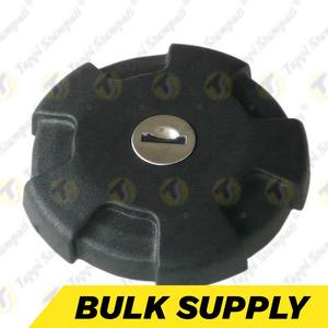 Bouchon de remplissage de carburant noir à baïonnette pour réservoir avec clé en plastique et acier |   Vente en gros industrielle |   Code HS 85030091 - Product Image 1