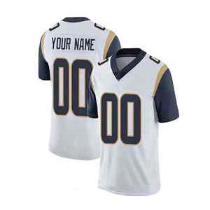 Camiseta de fútbol americano, camiseta sublimada con tela que absorbe la humedad, costuras reforzadas duraderas y transpirables, diseño cómodo - Product Image 4