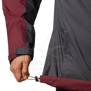 Veste de ski imperméable et respirante pour hommes, fermeture à glissière, conception personnalisée OEM, isolation directe en laine polyester/nylon, vente en gros - Product Image 5