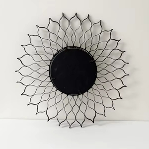 Miroir de mosaïque décoratif de forme ronde moderne de couleur personnalisée - Product Image 1
