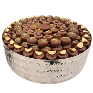 Cuenco de chocolate hecho a mano de lujo de chocolate de primera calidad al por mayor perfecto para bodas cuenco de chocolate de metal de calidad superior - Product Image 4