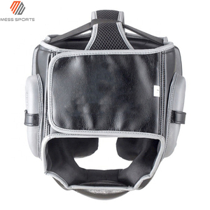 Professional Custom Leather Boxing Headgear <b>Training</b> <b>Head</b> Guard High Quality Protective Gear Wholesale Price - Product Image 6