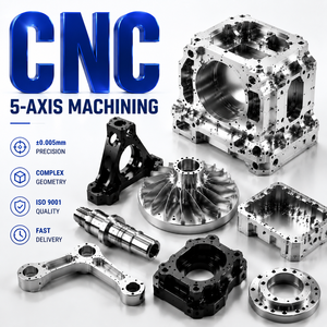 5 Axis Prototype Custom <b>Titanium</b> Copper Iron Carbon Stainless Steel Cnc Turning Milling Cnc Machining Parts Services - Product Image 1