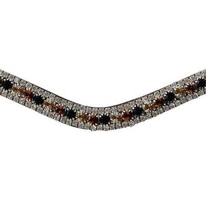 หนังม้าขี่ม้าเพชรเทียมสีขาวประกายมุกสีเขียวคริสตัลสามชั้นได้รับการยอมรับ OEM ทุกขนาด - Product Image 5