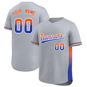 Cintre Impex Fabrication OEM Sur Mesure Votre Propre Conception Sublimation Impression Numérique Cousu Respirant Baseball Jersey - Product Image 4