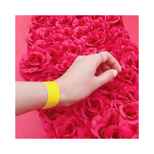 [Handringmall] Dây đeo cổ tay Giấy Chống Thấm nước vòng tay giấy đầy màu sắc để nhận dạng dây đeo cổ tay cho buổi hòa nhạc lễ hội âm nhạc - Product Image 4