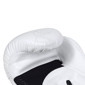 Gants d'entraînement en cuir pour hommes conçus sur mesure pour les arts martiaux et la boxe Logo en relief en boîte pour un entraînement pratique - Product Image 2