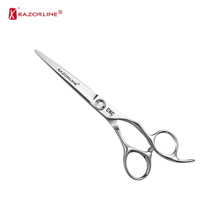 Ciseaux de <span class=keywords><strong>coiffure</strong></span> professionnels Razorline Japan440C 6,0 pouces, logo personnalisé, CNC, or rose/argent, pour fournitures de <span class=keywords><strong>salon</strong></span> de <span class=keywords><strong>coiffure</strong></span> - Product Image 6