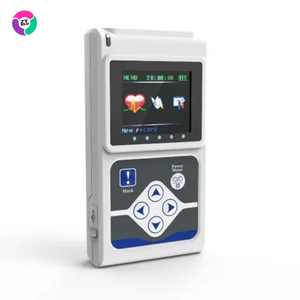 Moniteur <span class=keywords><strong>Holter</strong></span> ECG portable 24h à 12 dérivations Vet ZY-TLC5000 avec analyseur logiciel PC gratuit, réutilisable et écologique - Product Image 1