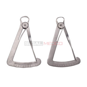 Calibrador de Acero Inoxidable de 0 a 10 mm, Calibrador de Medición Dental y Ortodoncia, Instrumento de Medición Manual para Dentistas y Laboratorios, Certificado CE - Product Image 5