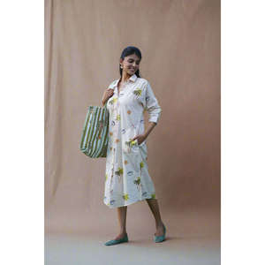 Robe débardeur décontractée sans bretelles pour femme - Robe chemise respirante pour la plage, les vacances et les célébrations - Product Image 1