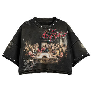 Ensemble 2 pièces d'été personnalisé avec logo pour homme : T-shirt gaufré et short imprimé, ensemble T-shirt et short pour femme - Product Image 2