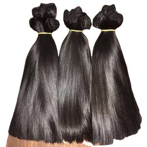 TAKAHAIR-Fabricación de peluca completa de VIETNAM, 3 mechones de hueso humano SDD liso, cabello virgen 100% vietnamita, proveedor de cabello sin procesar de Vietnam - Product Image 1