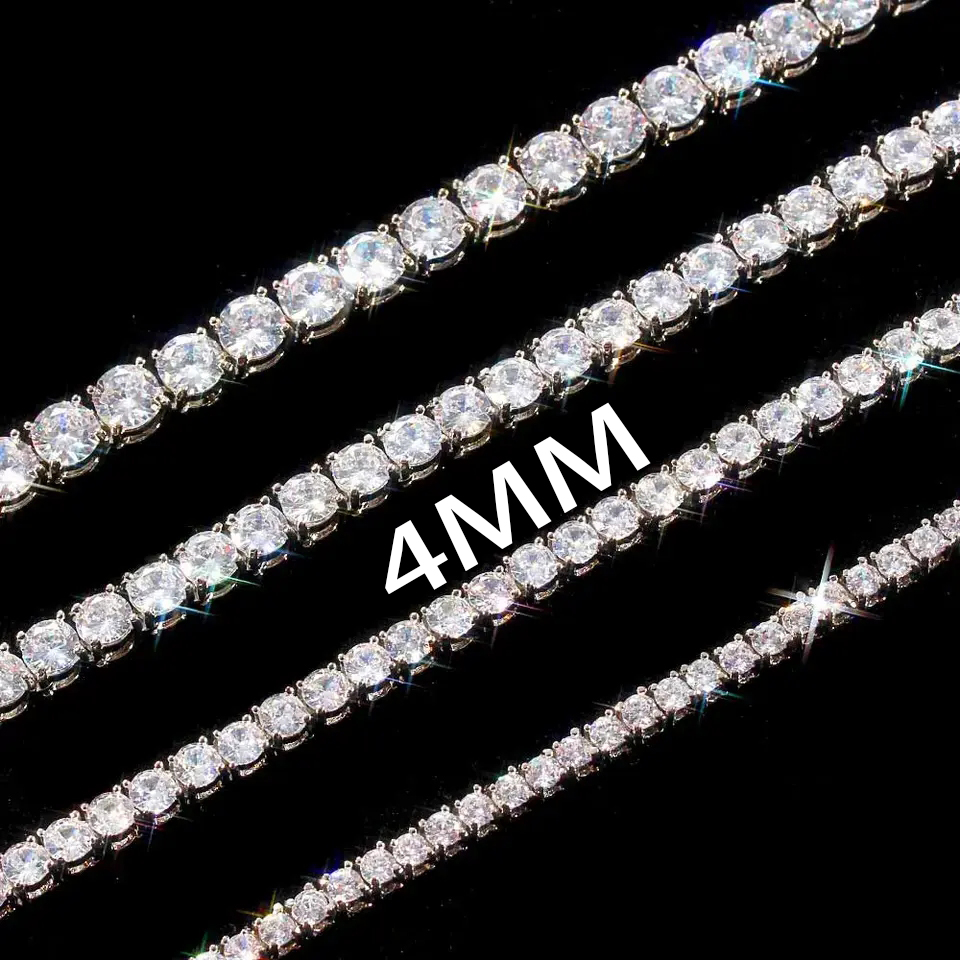 4MM White Gold