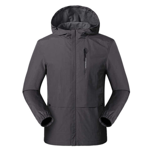 Chaqueta cortavientos impermeable ligera a prueba de viento para exteriores para hombres Chaqueta cortavientos de proveedor al por mayor a granel - Product Image 5