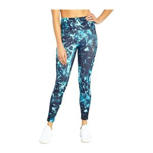 Women's Yoga <b>Leggings</b> & Bra Set High Support Spandex/Nylon Eco-Friendly Heat-Transfer Printed Breathable Gym Wear - Product Image 4