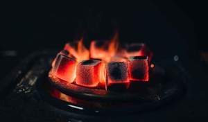 เปลือกมะพร้าวแบบพิเศษชิชาฮุคคา nargile ชนิดถ่านดำ - Product Image 2