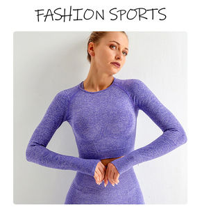 Conjunto de Yoga para mujer de último diseño, novedad, conjunto de Yoga para mujer de alta calidad, conjunto de Yoga para mujer al por mayor con logotipo personalizado, servicio OEM - Product Image 3