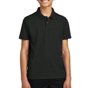 เสื้อโปโลผ้าฝ้ายแท้ระบายอากาศสำหรับวัยรุ่นเสื้อโปโลโรงเรียนสีทึบเสื้อโปโลเข้ารูปแบบปรับแต่งได้สำหรับฤดูร้อน - Product Image 5