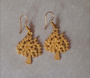 Vintage Handmade Silver Gold Plaited 9-12mm Blue Topaz Faceted Long Dangle Earrings Trendy <b>Wedding</b> <b>Gift</b> Jewelry for December - Product Image 4