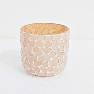 Whole Sale Luxury Glass T- Light Candle Holder for Home <b>Decoration</b> Purpose Table Top <b>Decoration</b> Tealight Holder for Festival - Product Image 5